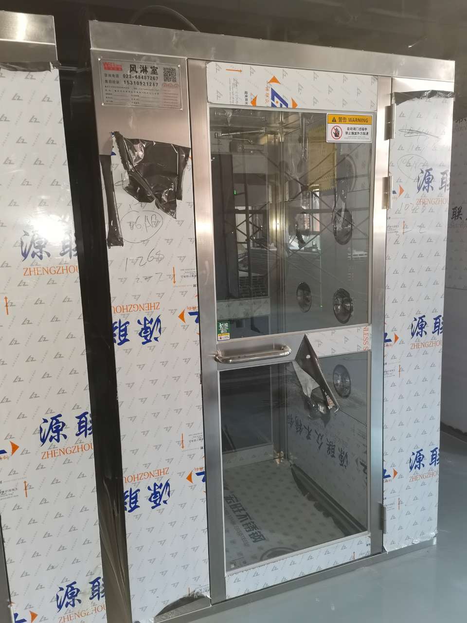 河北潤美暢科技發(fā)展有限公司風(fēng)淋室安裝